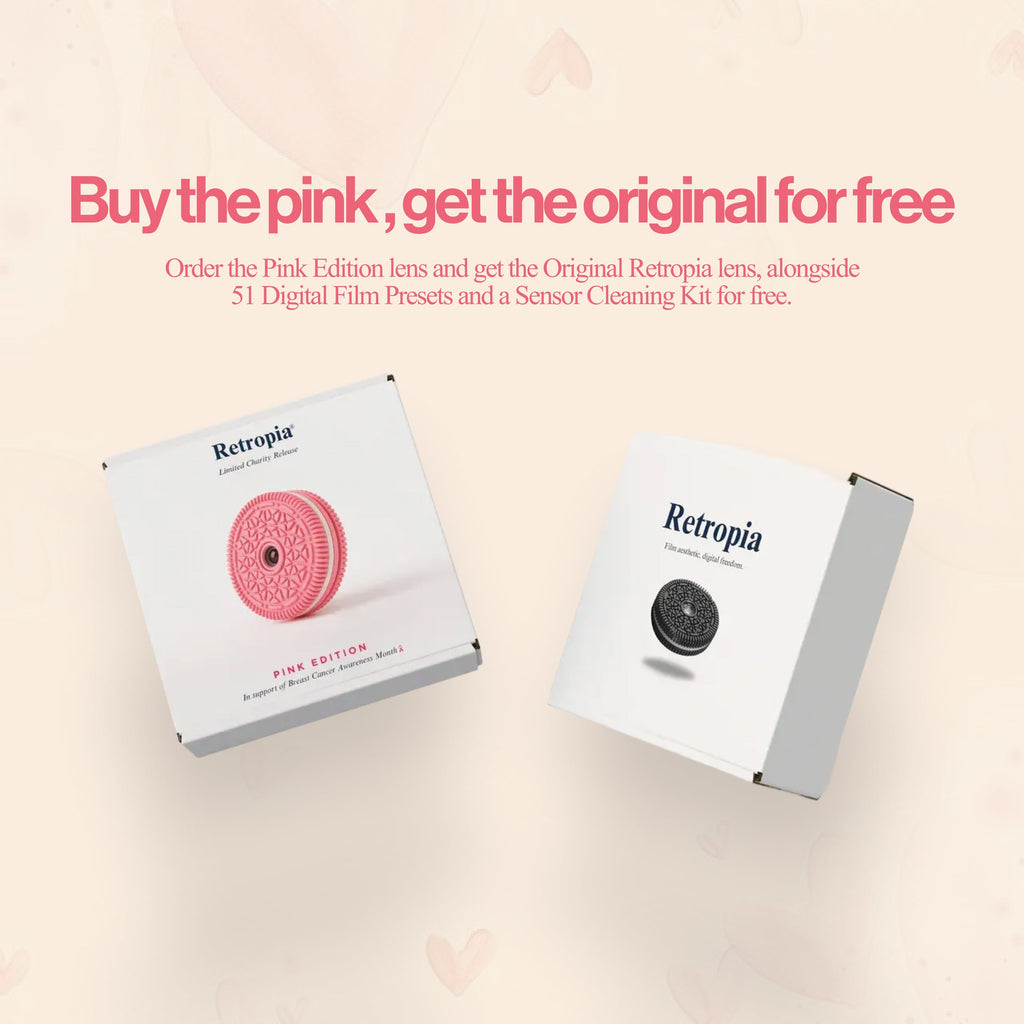 Retropia® Pink Edition – Limited Charity Release